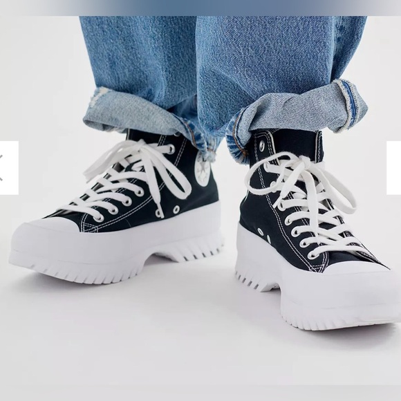 Converse Shoes - Converse Chuck Taylor All Star Lugged 2.0 Black Sneakers Women Size 10 Men 8